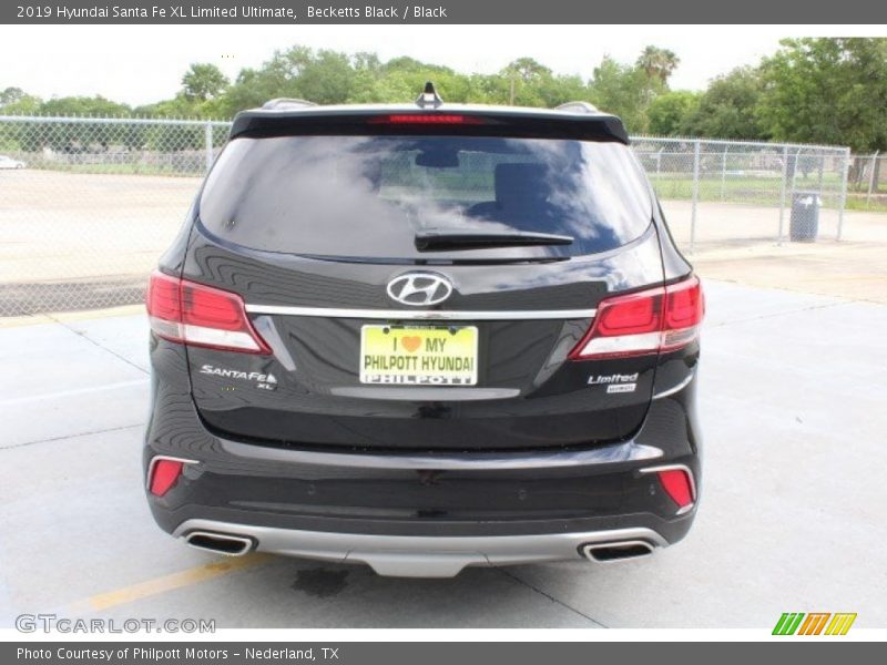 Becketts Black / Black 2019 Hyundai Santa Fe XL Limited Ultimate