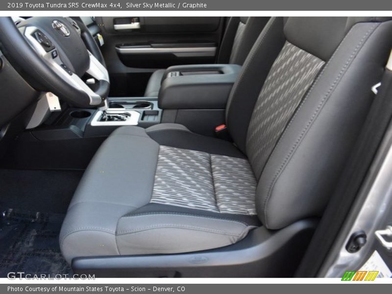 Silver Sky Metallic / Graphite 2019 Toyota Tundra SR5 CrewMax 4x4