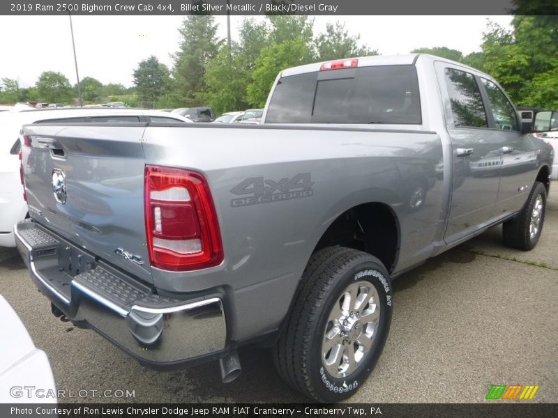 Billet Silver Metallic / Black/Diesel Gray 2019 Ram 2500 Bighorn Crew Cab 4x4
