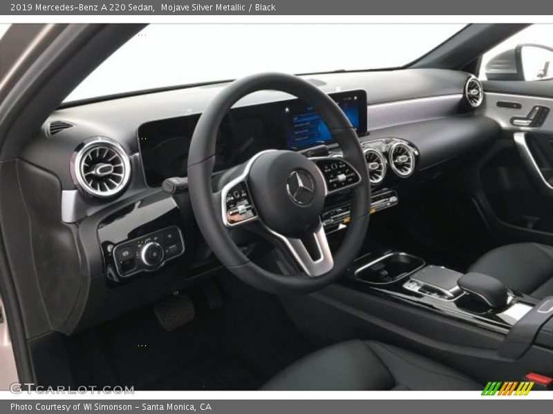 Mojave Silver Metallic / Black 2019 Mercedes-Benz A 220 Sedan