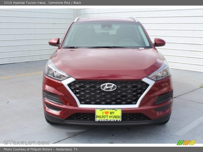 Gemstone Red / Black 2019 Hyundai Tucson Value