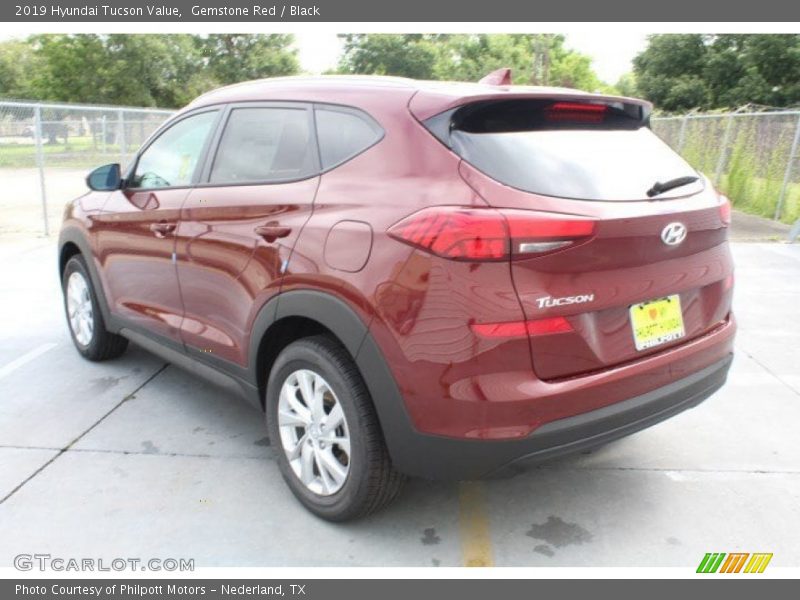 Gemstone Red / Black 2019 Hyundai Tucson Value