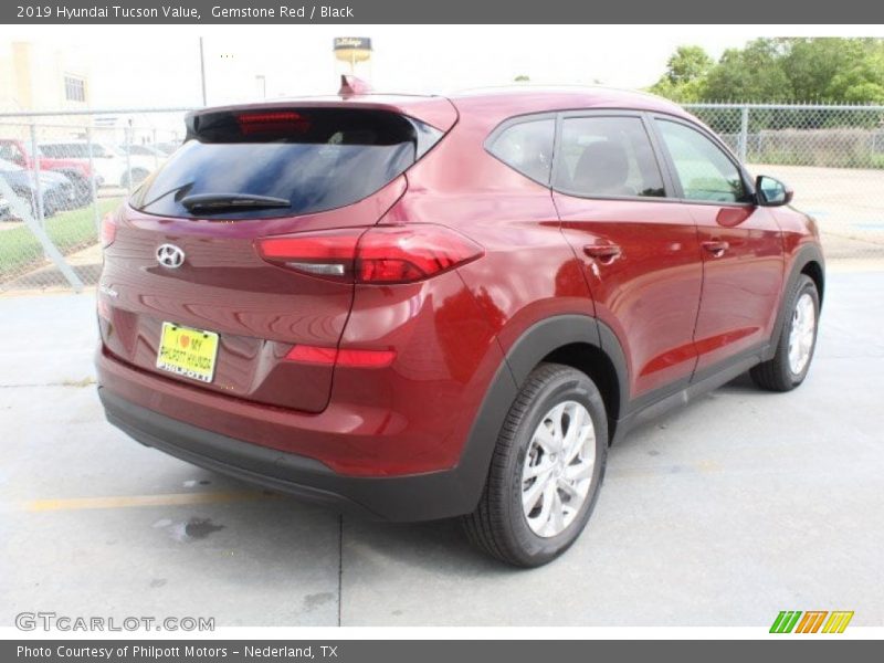 Gemstone Red / Black 2019 Hyundai Tucson Value