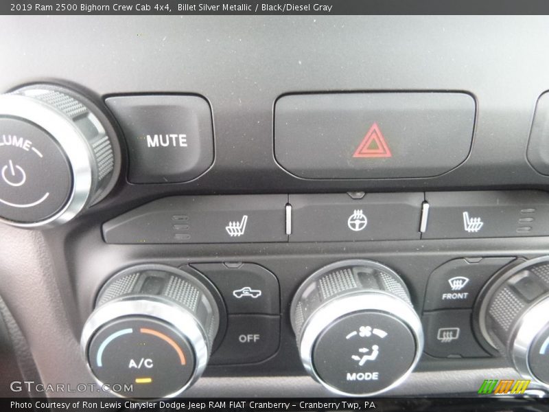Controls of 2019 2500 Bighorn Crew Cab 4x4