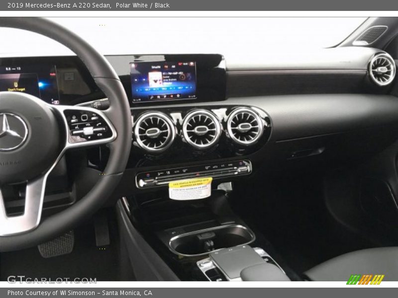 Polar White / Black 2019 Mercedes-Benz A 220 Sedan