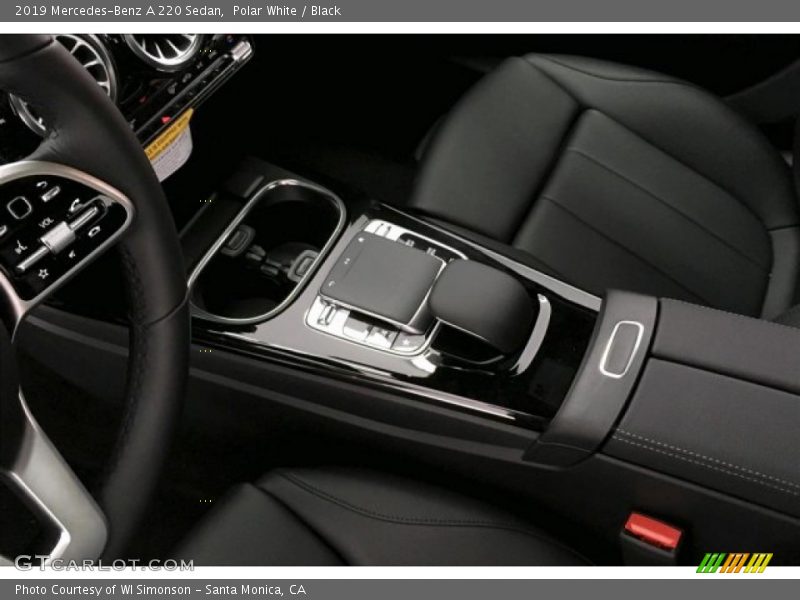 Polar White / Black 2019 Mercedes-Benz A 220 Sedan