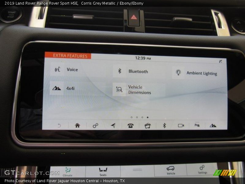Corris Grey Metallic / Ebony/Ebony 2019 Land Rover Range Rover Sport HSE