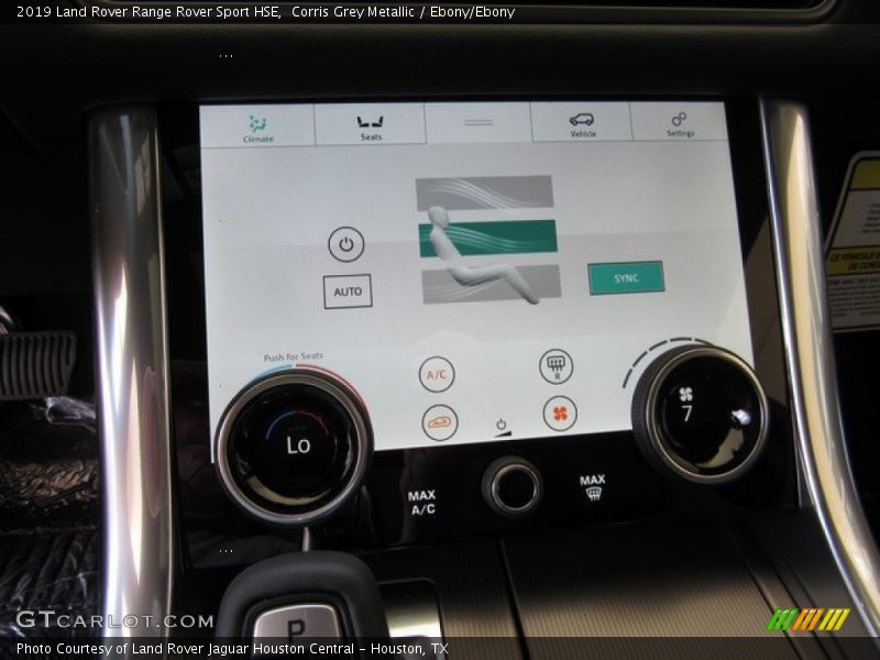 Corris Grey Metallic / Ebony/Ebony 2019 Land Rover Range Rover Sport HSE