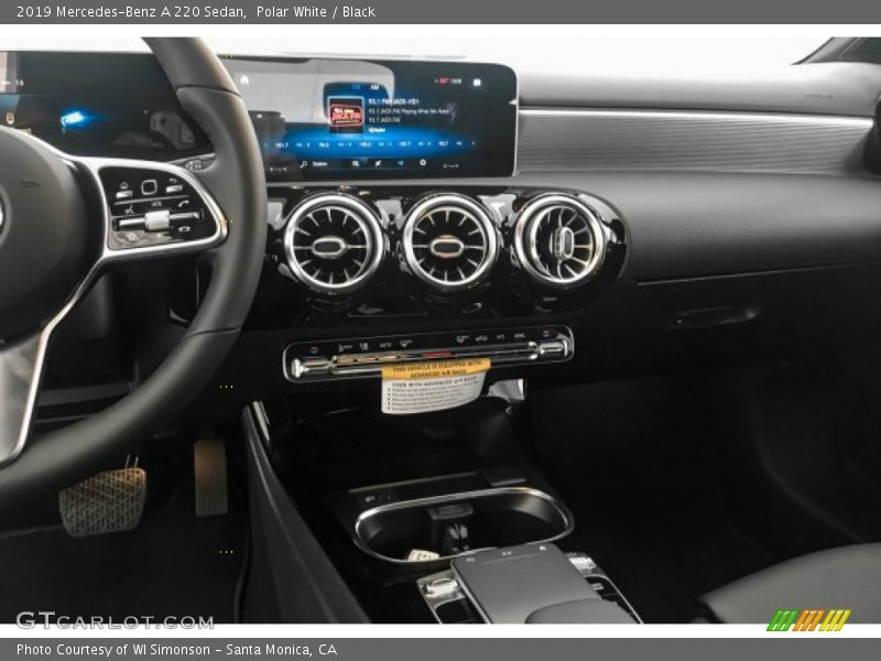 Polar White / Black 2019 Mercedes-Benz A 220 Sedan
