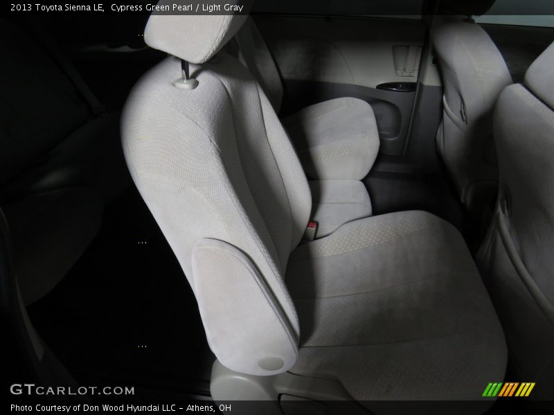 Cypress Green Pearl / Light Gray 2013 Toyota Sienna LE