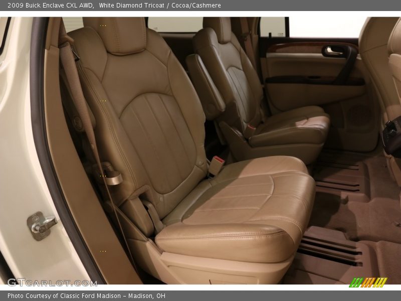 White Diamond Tricoat / Cocoa/Cashmere 2009 Buick Enclave CXL AWD