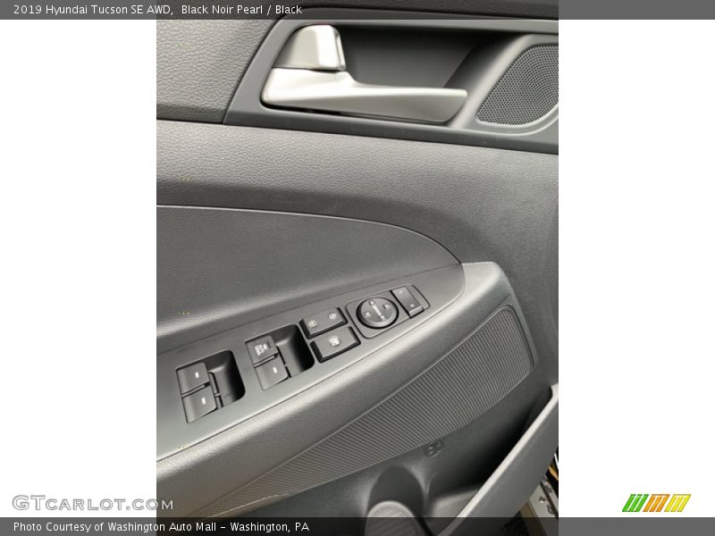Black Noir Pearl / Black 2019 Hyundai Tucson SE AWD