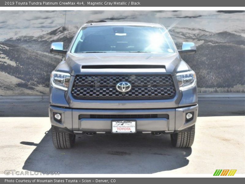 Magnetic Gray Metallic / Black 2019 Toyota Tundra Platinum CrewMax 4x4
