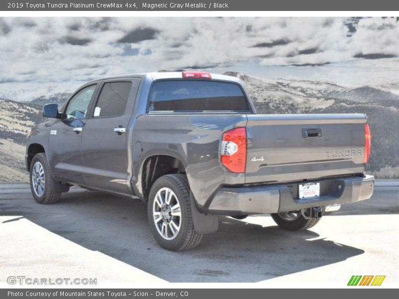Magnetic Gray Metallic / Black 2019 Toyota Tundra Platinum CrewMax 4x4
