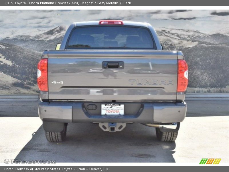 Magnetic Gray Metallic / Black 2019 Toyota Tundra Platinum CrewMax 4x4
