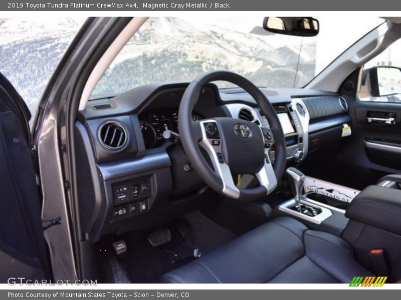 Magnetic Gray Metallic / Black 2019 Toyota Tundra Platinum CrewMax 4x4