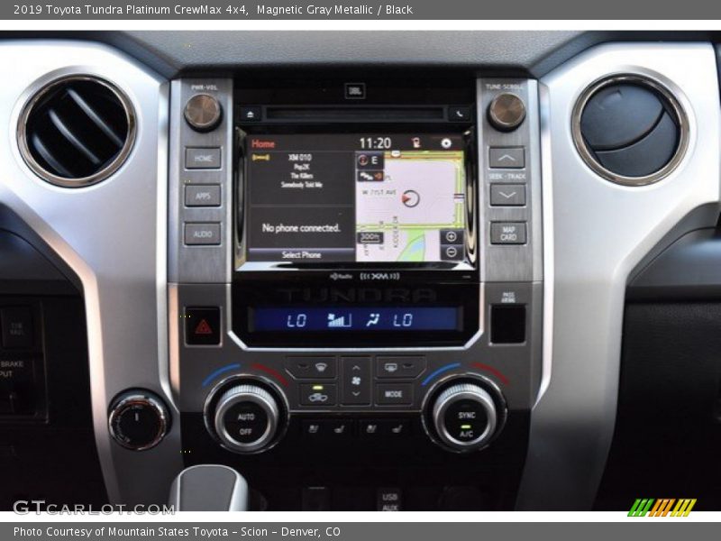 Magnetic Gray Metallic / Black 2019 Toyota Tundra Platinum CrewMax 4x4