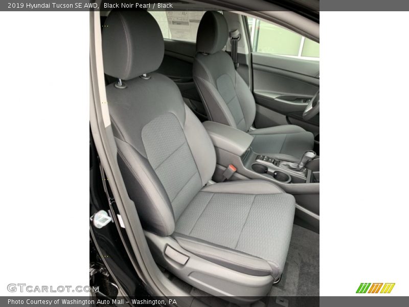 Black Noir Pearl / Black 2019 Hyundai Tucson SE AWD
