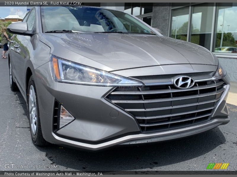 Fluid Metal / Gray 2020 Hyundai Elantra SE