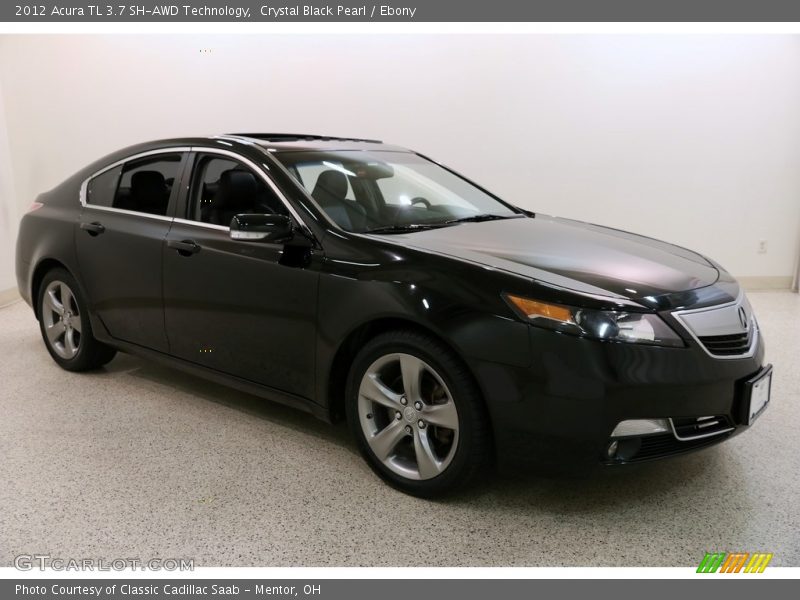 Crystal Black Pearl / Ebony 2012 Acura TL 3.7 SH-AWD Technology