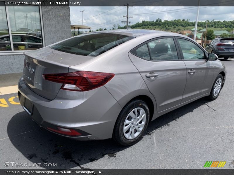 Fluid Metal / Gray 2020 Hyundai Elantra SE