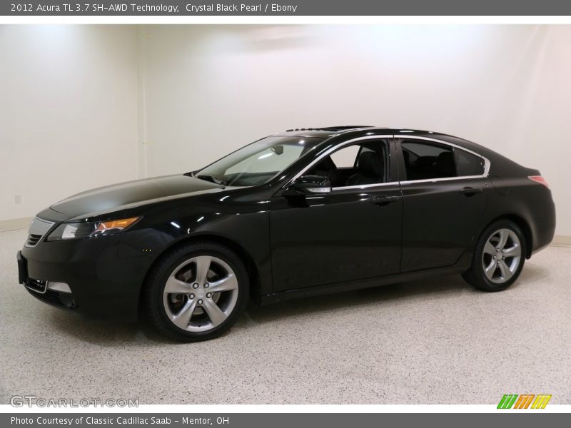 Crystal Black Pearl / Ebony 2012 Acura TL 3.7 SH-AWD Technology