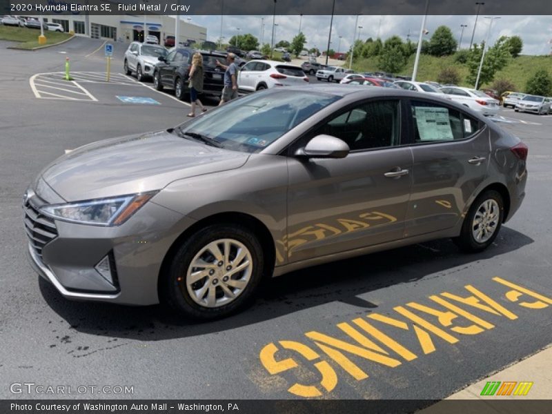 Fluid Metal / Gray 2020 Hyundai Elantra SE