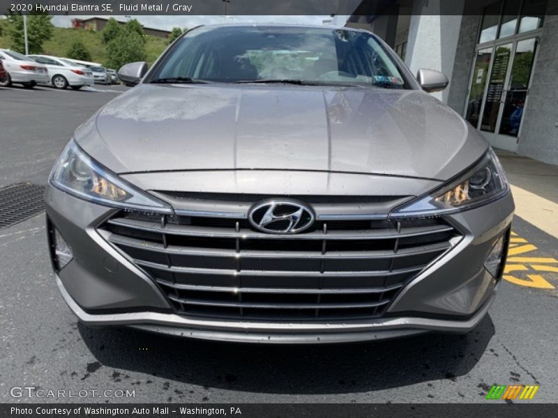 Fluid Metal / Gray 2020 Hyundai Elantra SE