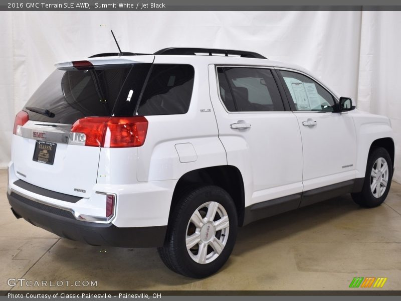 Summit White / Jet Black 2016 GMC Terrain SLE AWD