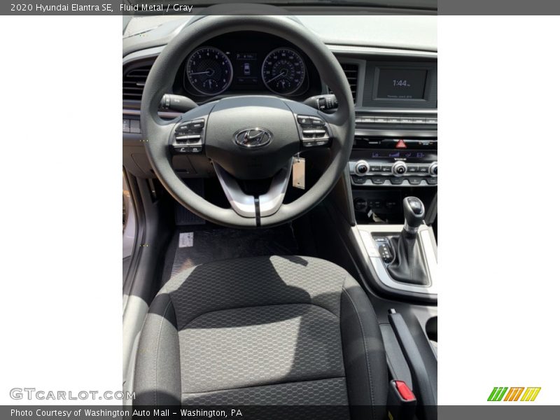 Dashboard of 2020 Elantra SE