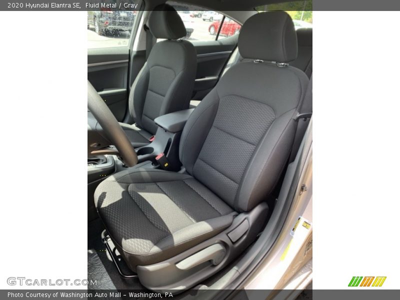 Front Seat of 2020 Elantra SE