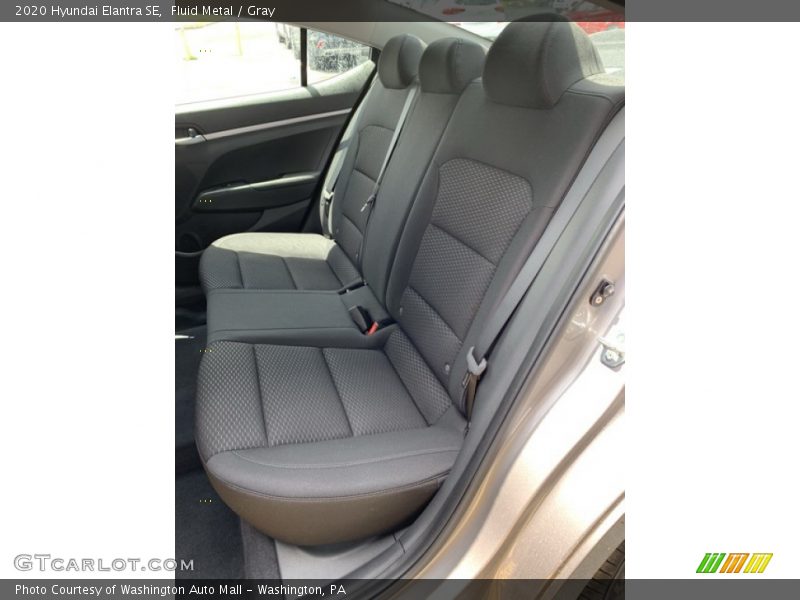 Rear Seat of 2020 Elantra SE