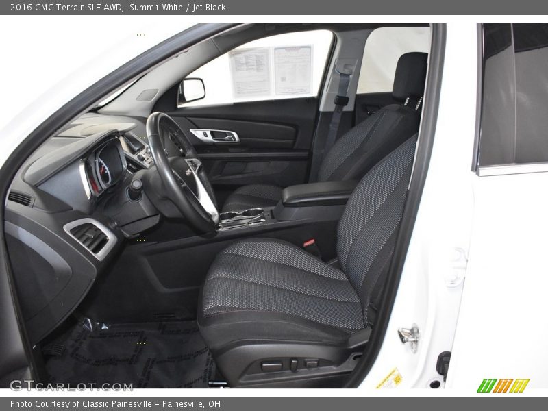Summit White / Jet Black 2016 GMC Terrain SLE AWD