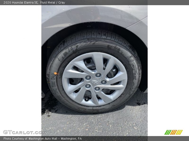 Fluid Metal / Gray 2020 Hyundai Elantra SE