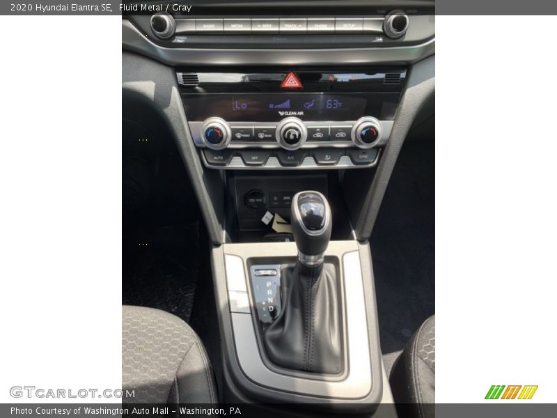 Fluid Metal / Gray 2020 Hyundai Elantra SE