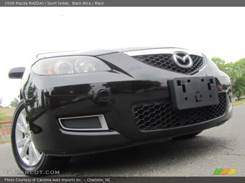 Black Mica / Black 2008 Mazda MAZDA3 i Sport Sedan