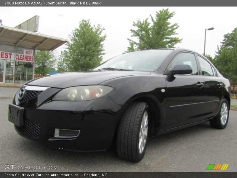 Black Mica / Black 2008 Mazda MAZDA3 i Sport Sedan