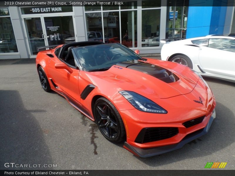 Sebring Orange Tintcoat / Black 2019 Chevrolet Corvette ZR1 Coupe