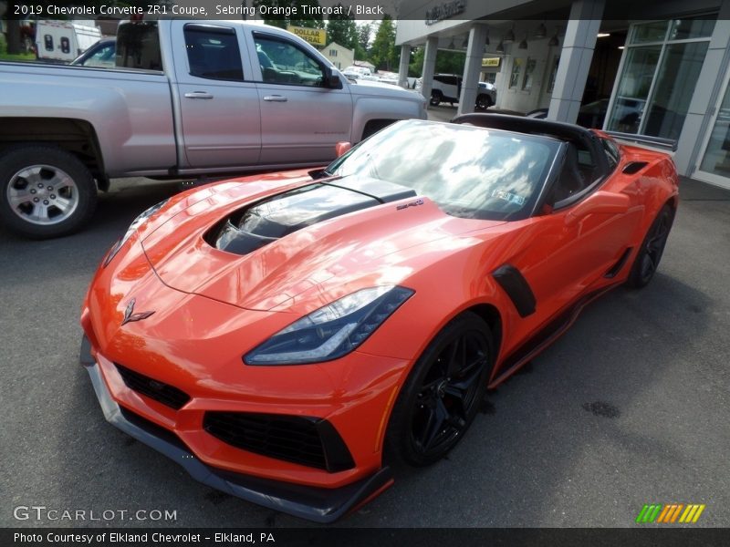  2019 Corvette ZR1 Coupe Sebring Orange Tintcoat