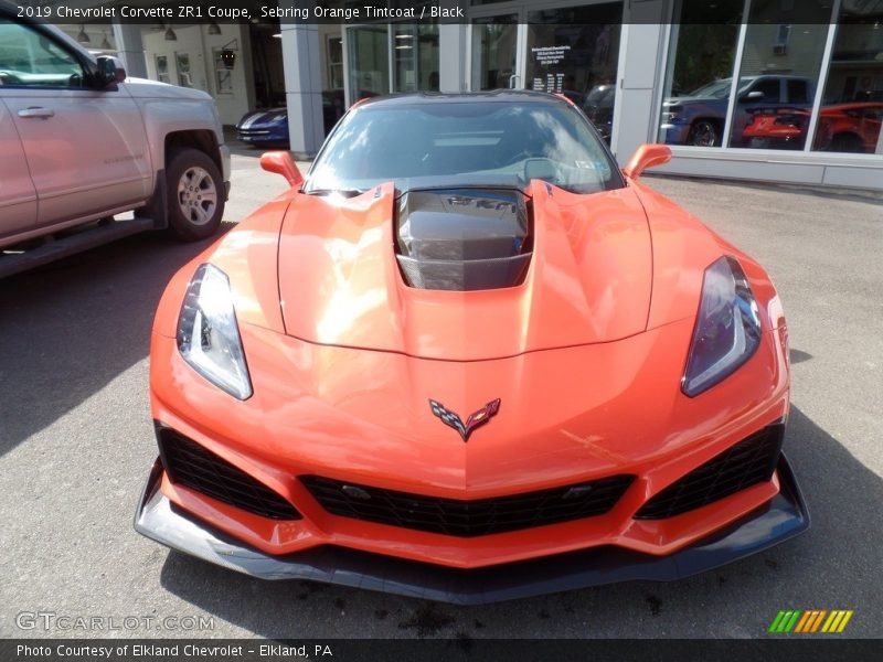 Sebring Orange Tintcoat / Black 2019 Chevrolet Corvette ZR1 Coupe
