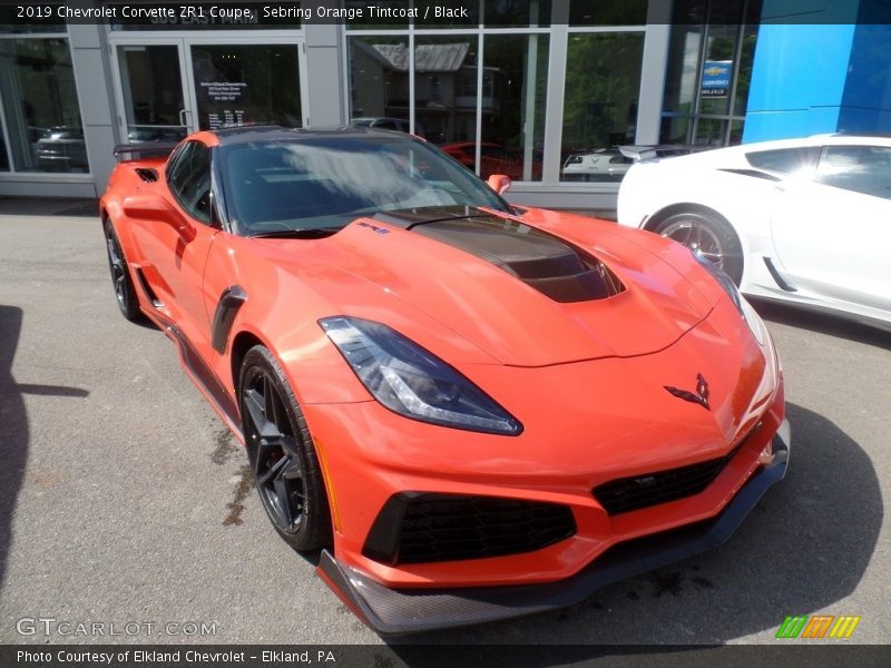 Sebring Orange Tintcoat / Black 2019 Chevrolet Corvette ZR1 Coupe