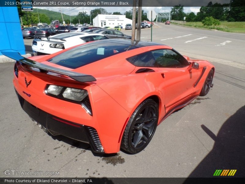 Sebring Orange Tintcoat / Black 2019 Chevrolet Corvette ZR1 Coupe