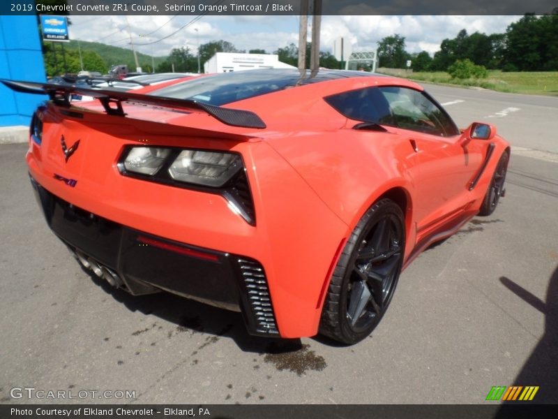 Sebring Orange Tintcoat / Black 2019 Chevrolet Corvette ZR1 Coupe
