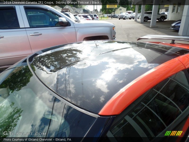 Sunroof of 2019 Corvette ZR1 Coupe
