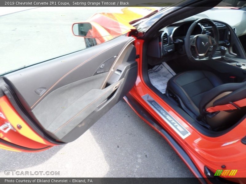 Sebring Orange Tintcoat / Black 2019 Chevrolet Corvette ZR1 Coupe