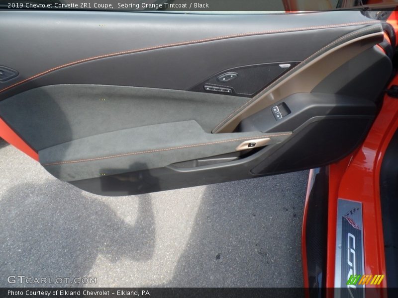 Door Panel of 2019 Corvette ZR1 Coupe