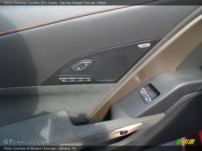 Door Panel of 2019 Corvette ZR1 Coupe