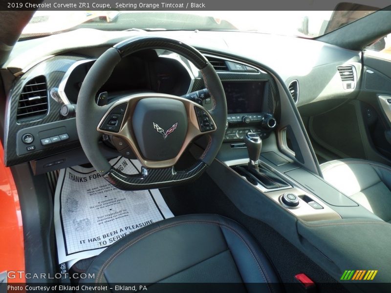 Dashboard of 2019 Corvette ZR1 Coupe