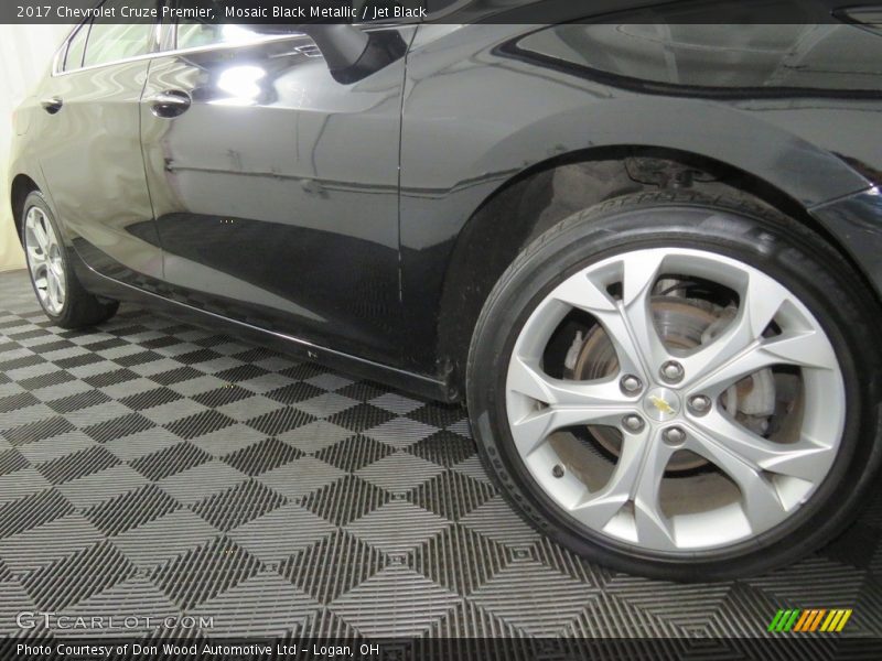 Mosaic Black Metallic / Jet Black 2017 Chevrolet Cruze Premier