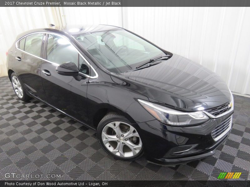 Mosaic Black Metallic / Jet Black 2017 Chevrolet Cruze Premier